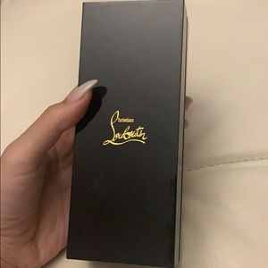 Christian Louboutin lip colour - escatin red - new